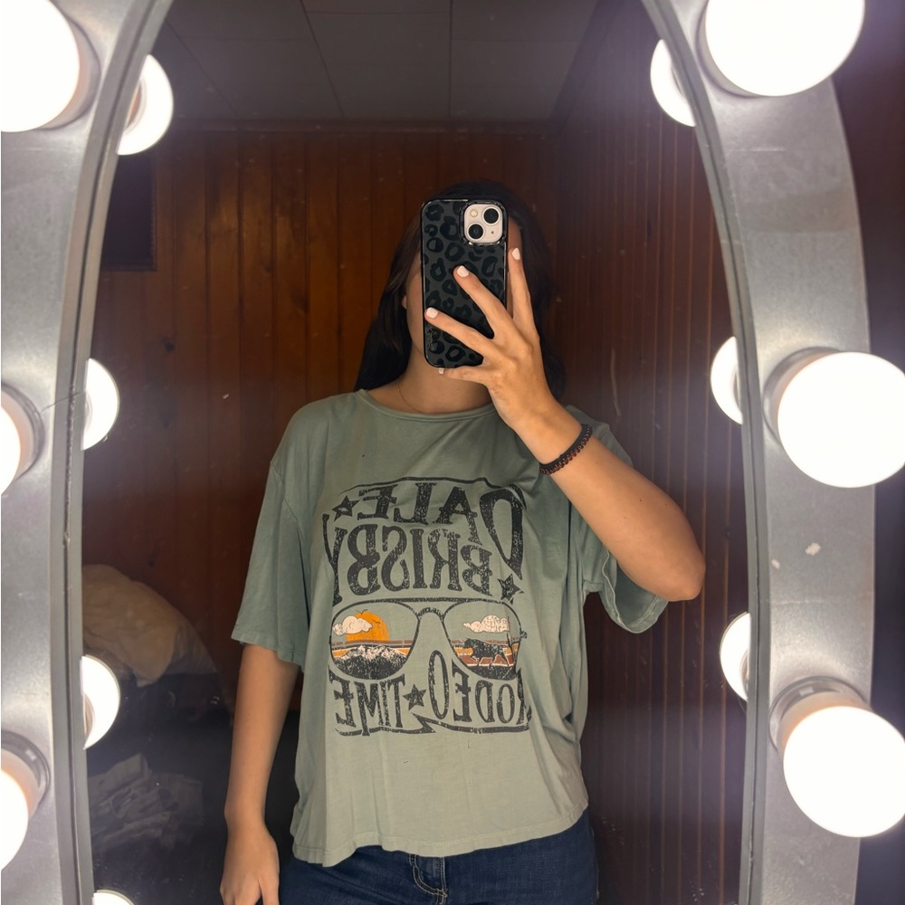 Casual Sage Graphic Tee for Women